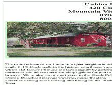 Tablet Screenshot of cabinsbythesquare.com